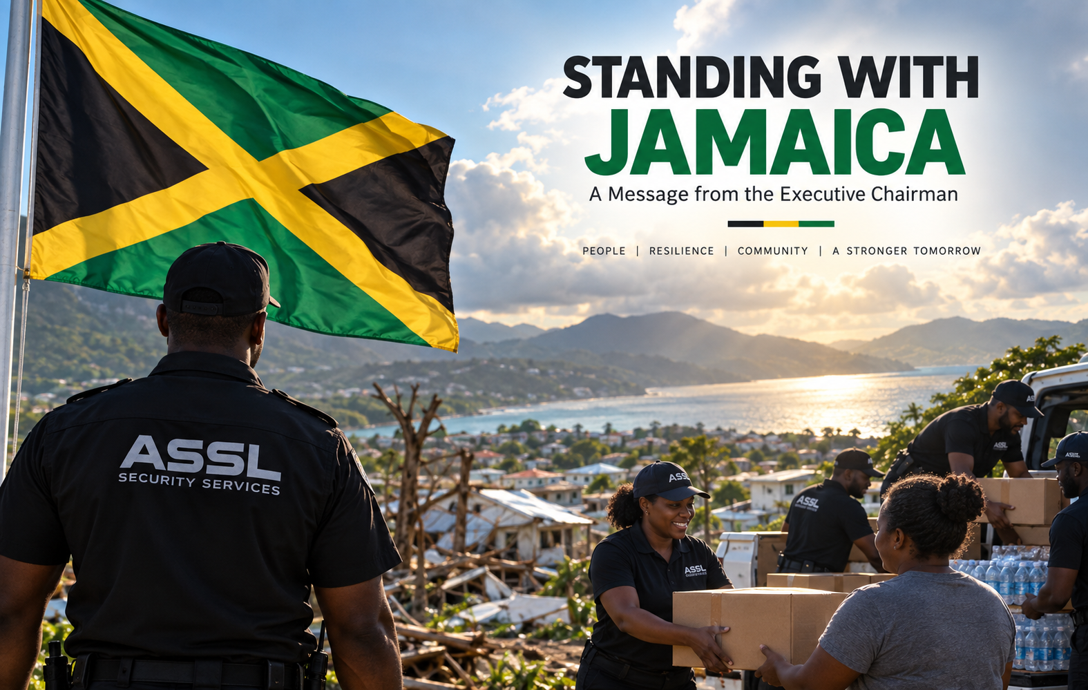standing with jamaica